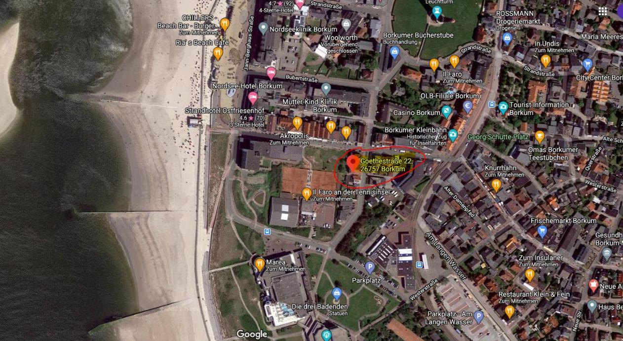 Haus Kleeblatt Apartment Borkum Luaran gambar